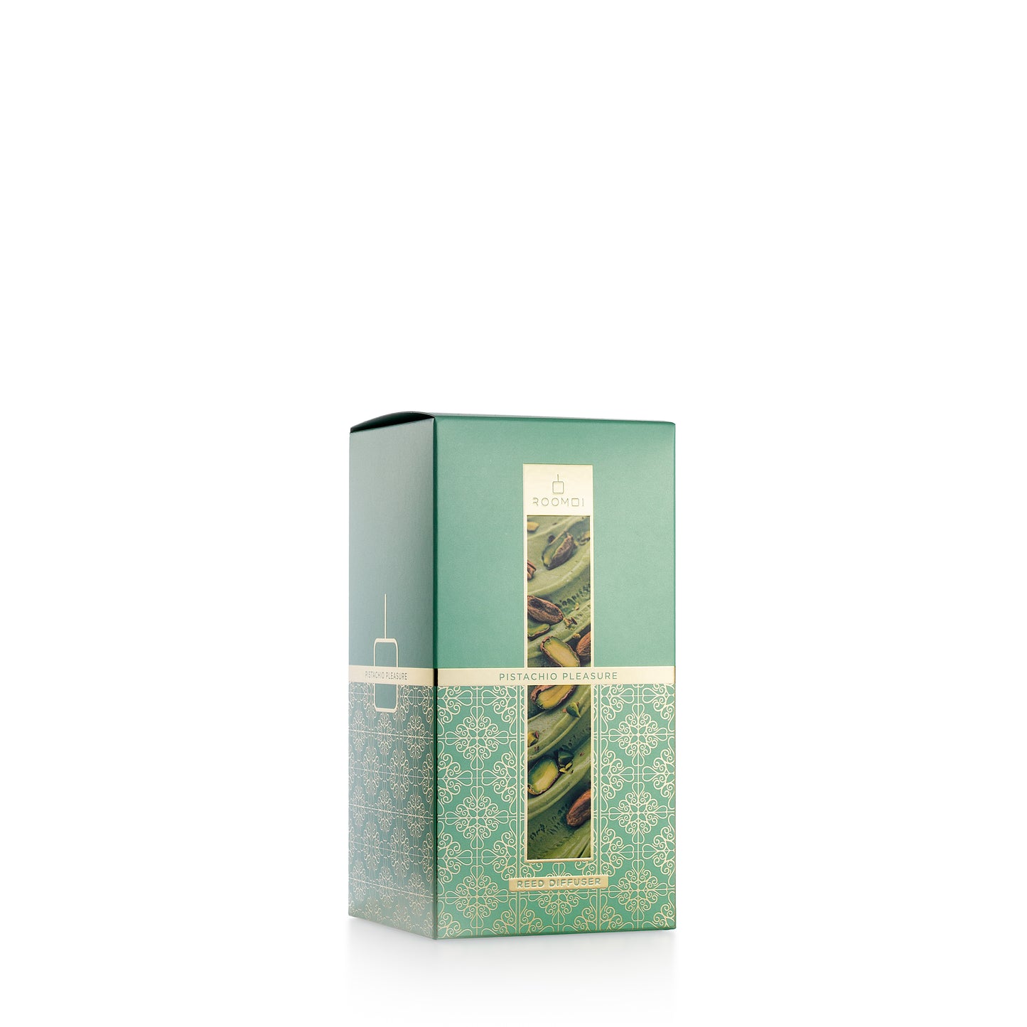 Pistachio Pleasure 500ml Roomoi Room Diffuser – Sweet Gourmand Pistachio & Vanilla Home Fragrance