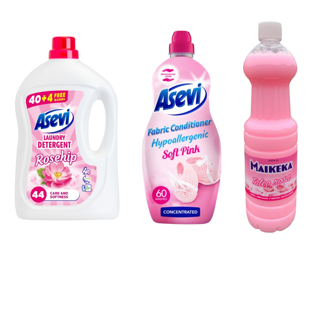 Baby powder laundry bundle