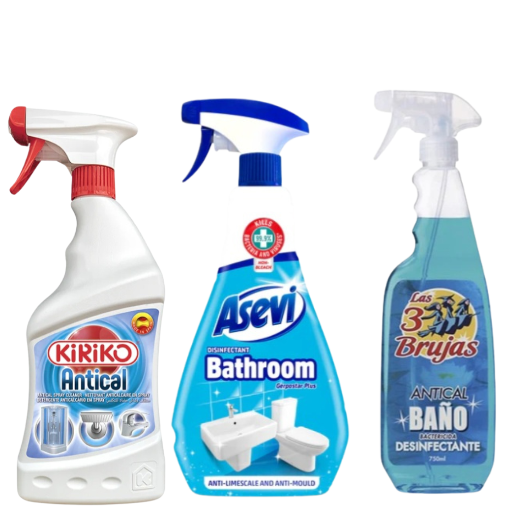 Bathroom cleaners