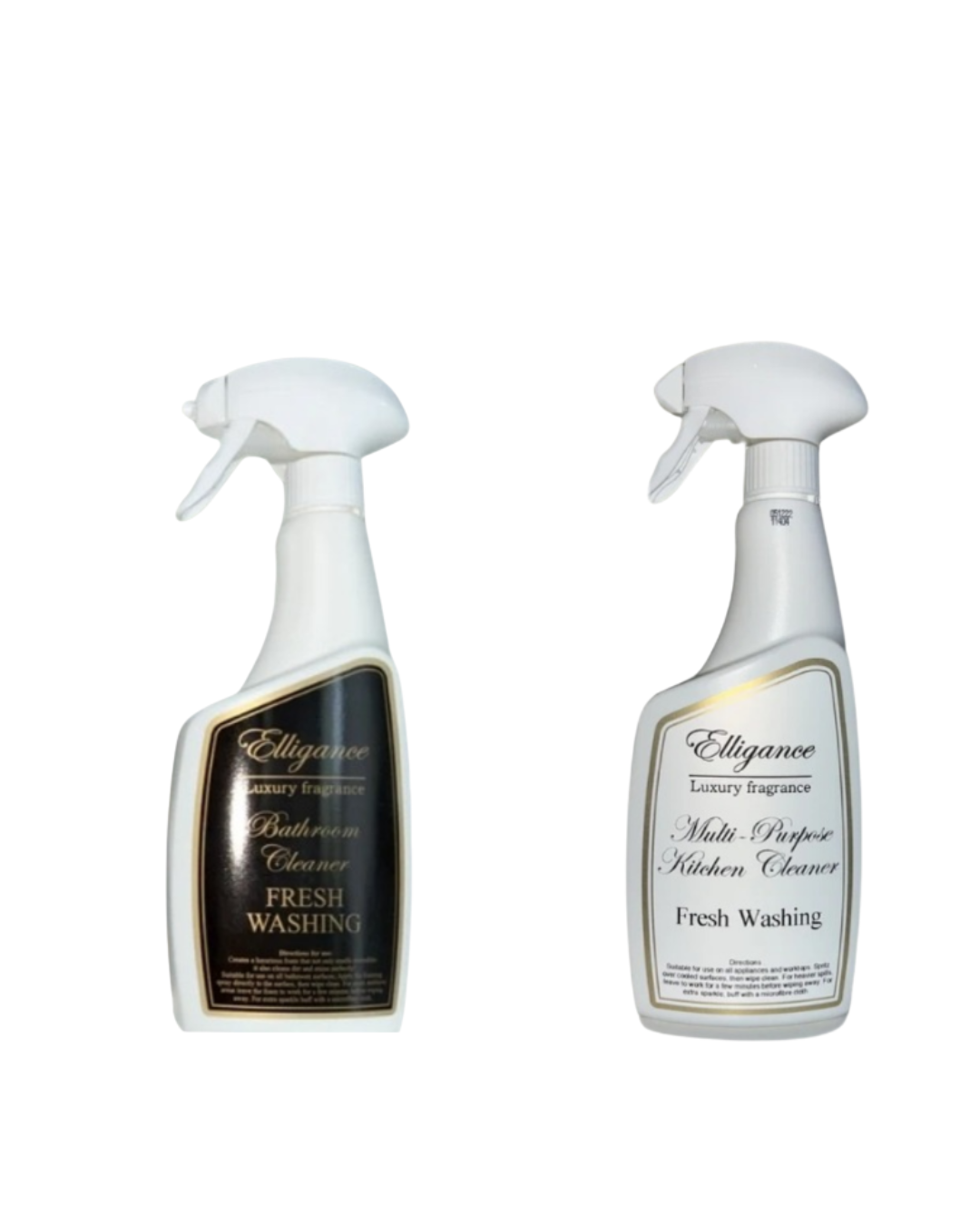 Elligance multi-purpose & bathroom cleaners.