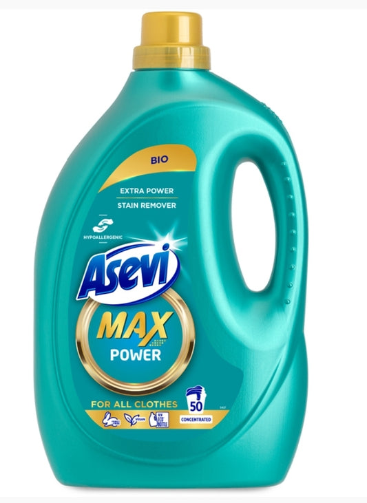 Asevi max power laundry detergent