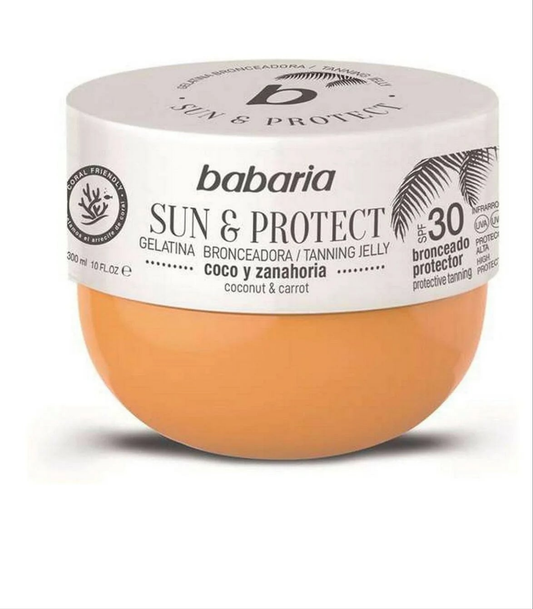 Babaria Tanning Jelly Sun & Protect protective gel SPF 30  300ml