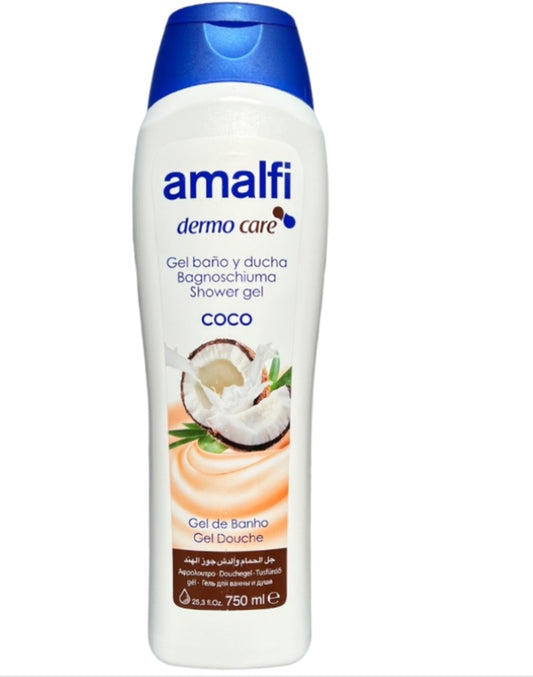 Amalfi Shower Gel 750ml - Coconut
