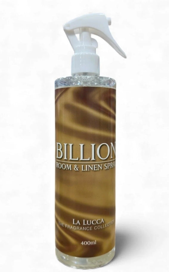 La Lucca Billion Room and Linen Spray 400ml