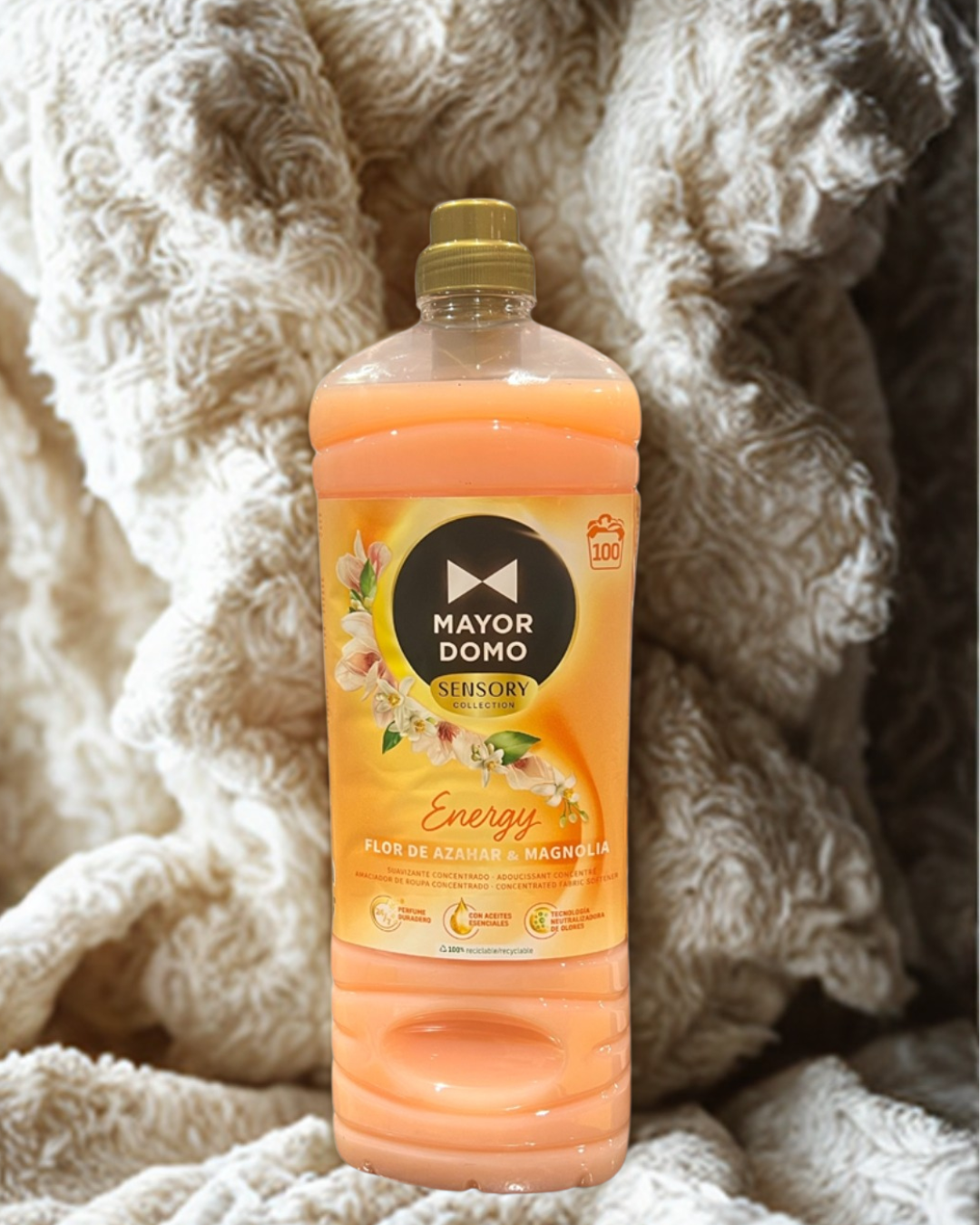 Mayordomo Sensory Collection Fabric Softener 100 Wash 2L - Energy