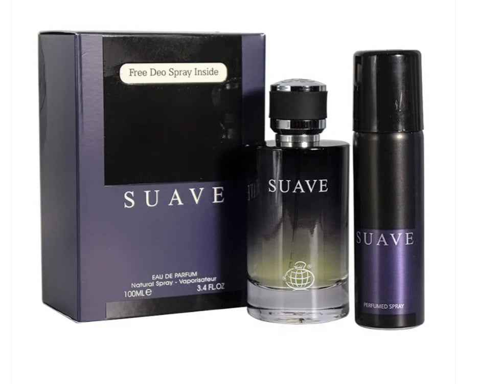 Suave 100ml With Free Deo Eau de Parfum Fragrance World