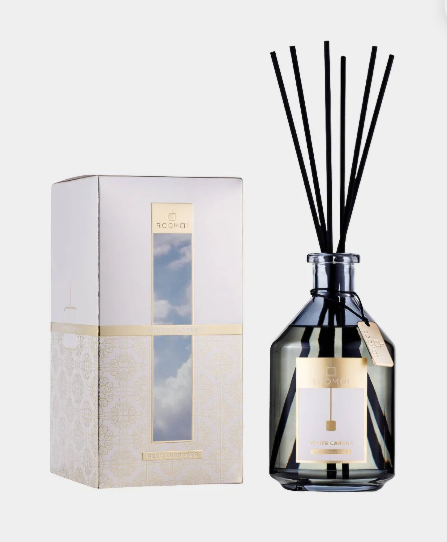 Roomoi White Caress 500ml Reed Diffuser