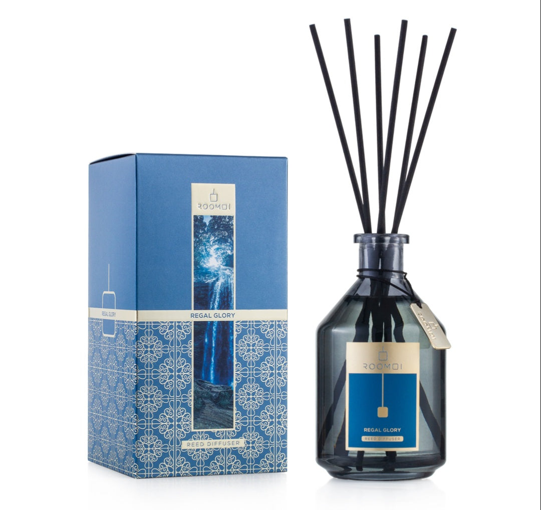 Regal Glory Roomoi 500ml Room Diffuser – Citrus, Amber & Musk Luxury Home Fragrance
