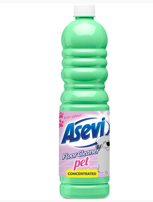 Asevi Floor Cleaner Concentrated - 1L - Green Pet Friendly
