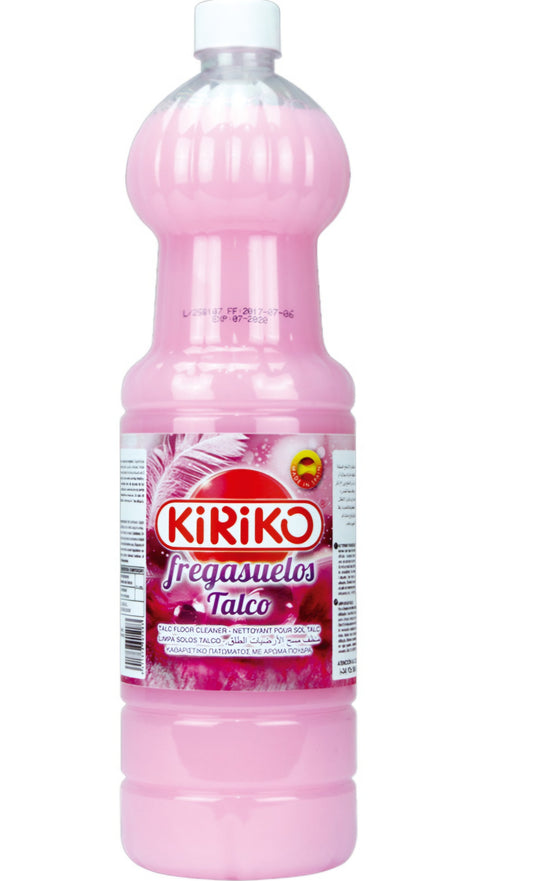 Kiriko Talco Floor Cleaner 1.5L – Spanish Cleaning Product – Long Lasting Fresh Powder Scent – Multi Surface Floor Cleaner UK