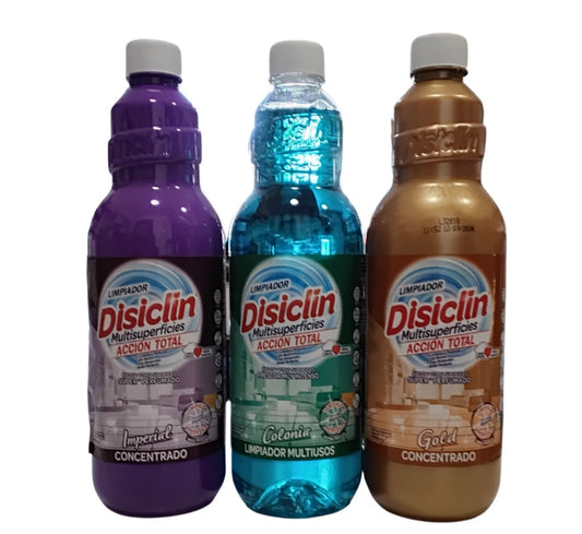 3 discilin Spanish floor cleaners 1 litre pH neutral
