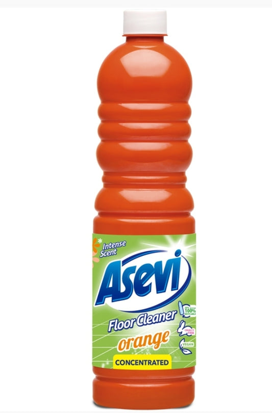Asevi Floor Cleaner Concentrated - 1L - Orange Naranja