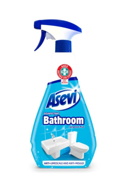 Asevi Gerpostar Plus Dinsifecting Spanish Bathroom Cleaner- anti-limescale & mold remover