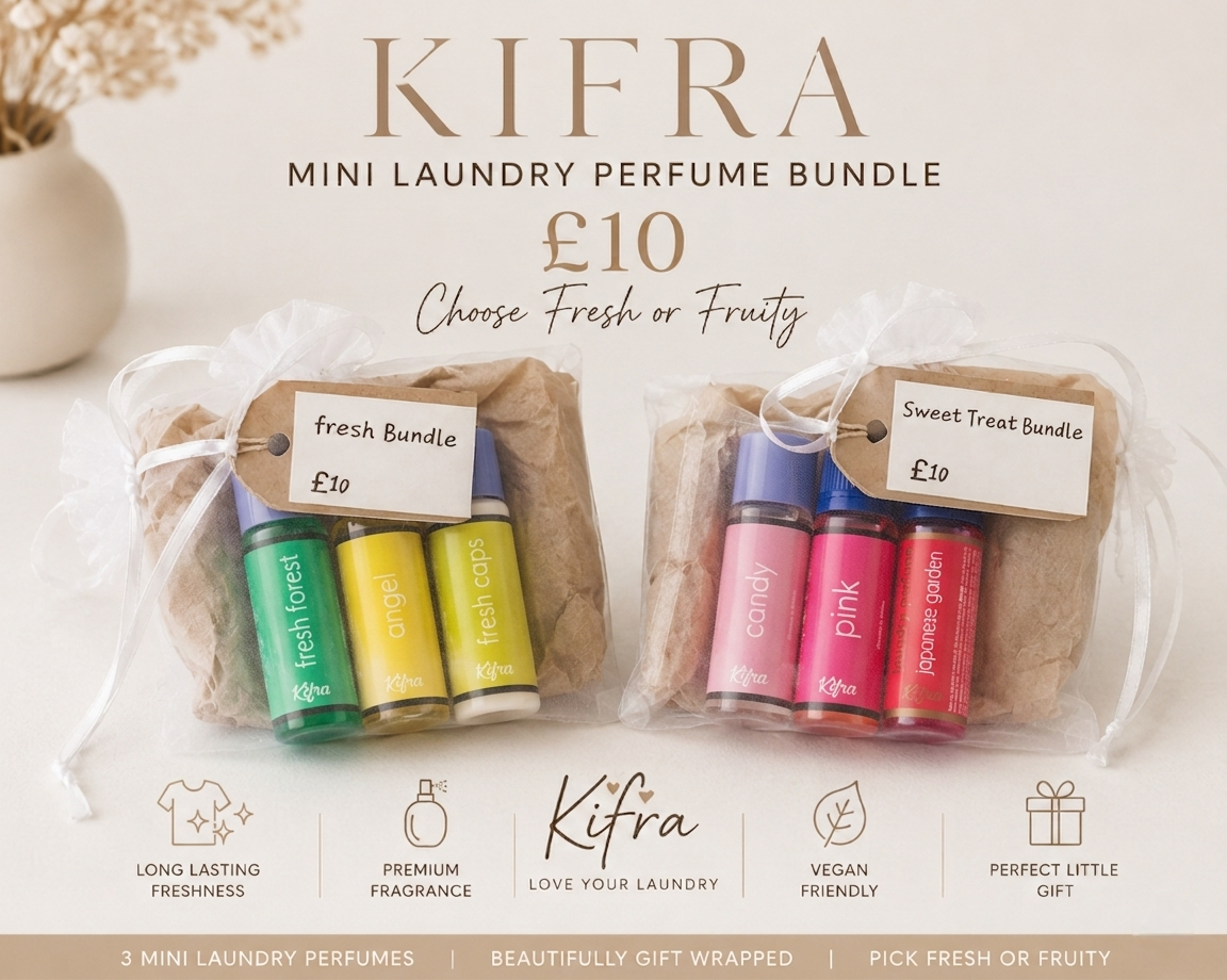 Kifra Mystery Mini Laundry Bundle – 3 bottles for £10