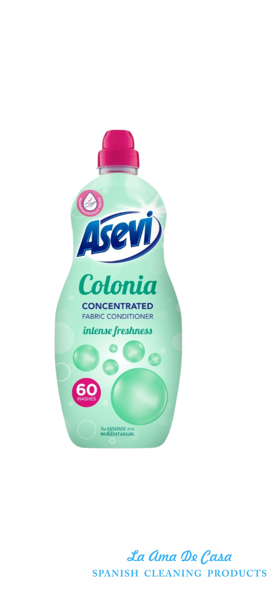 Asevi Concentrated Fabric Softener Colonia 60 Wash