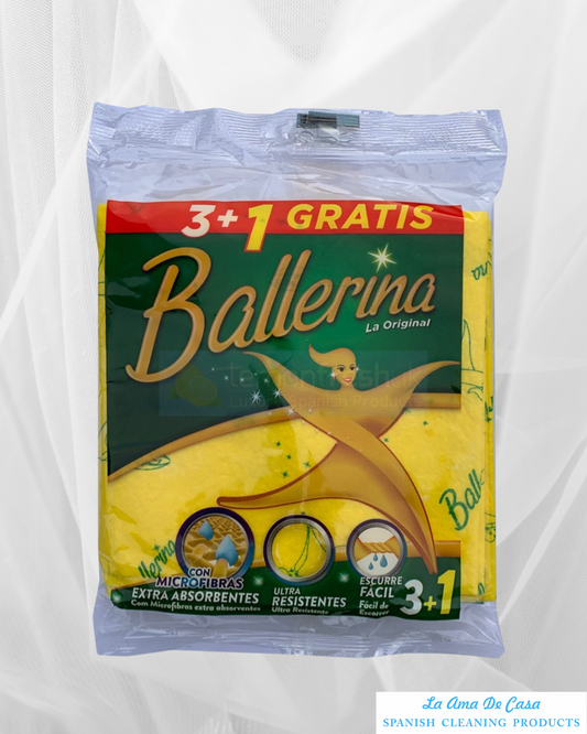 Ballerina La Original - 3 Pack Extra Absorbent Microfibre Cloths