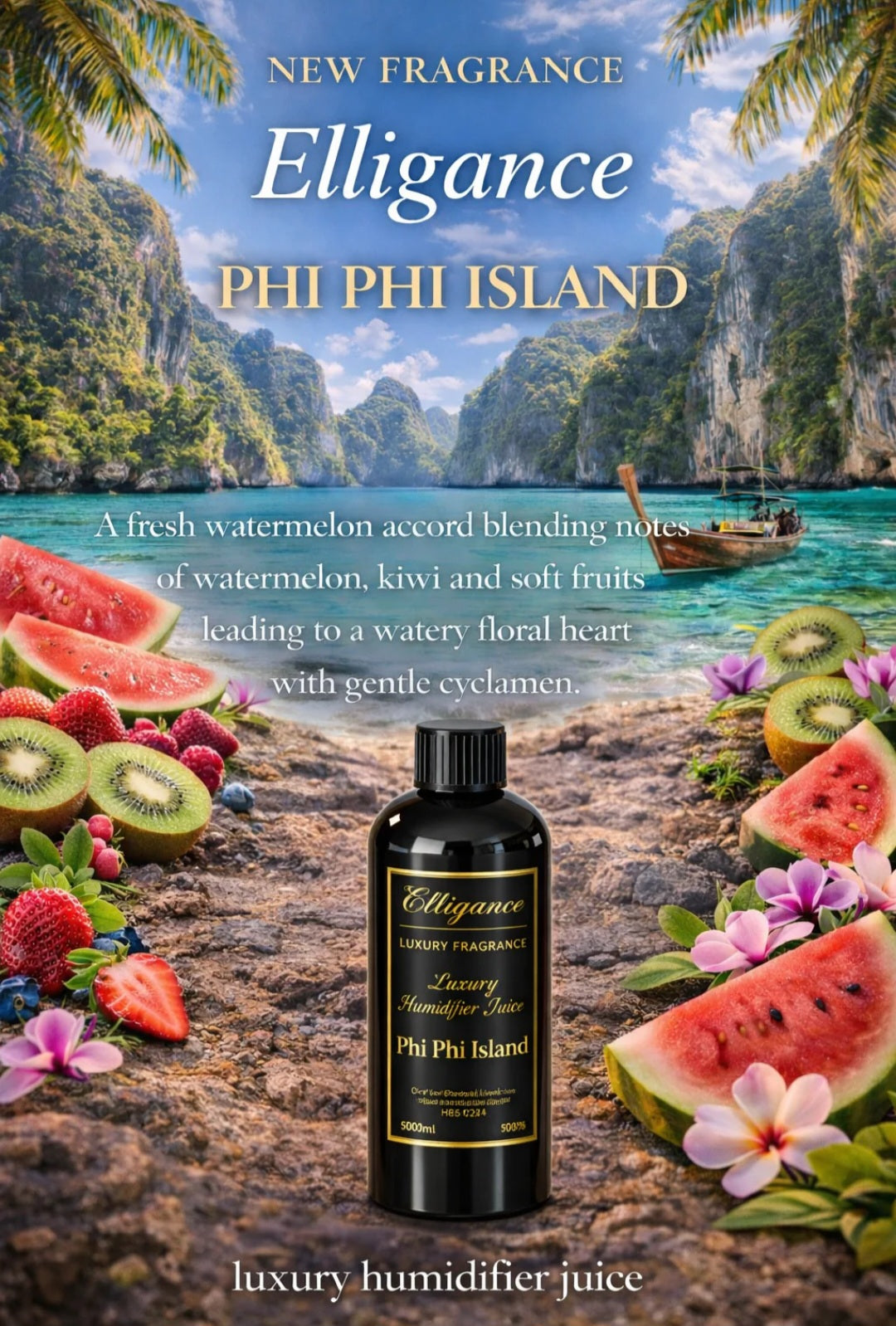 🌴  Elligance Summer Humidifier Juice Collection