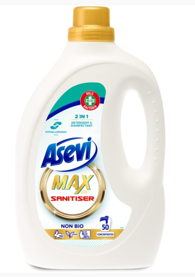 Asevi max hygiene laundry detergent