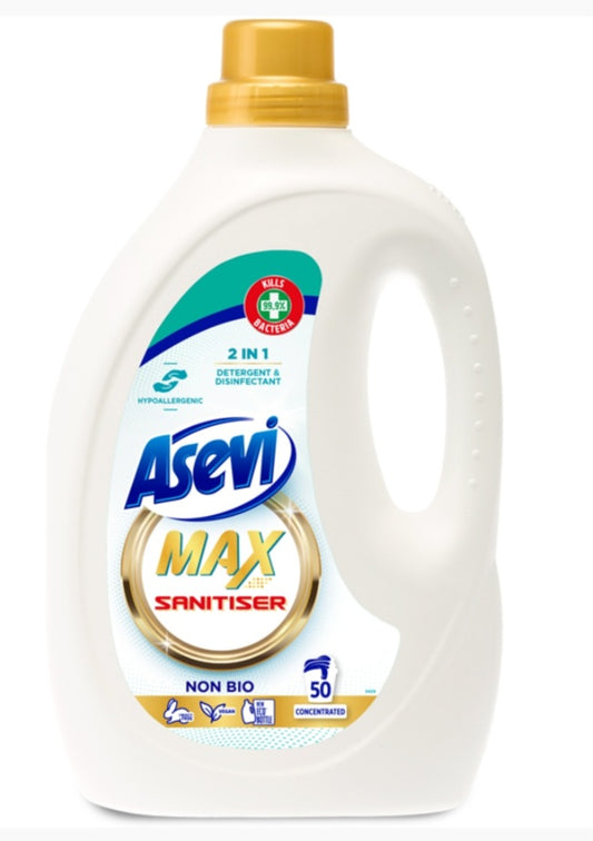 Asevi max hygiene laundry detergent